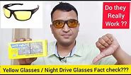 Amazon Night Drive / Do night vision glasses work ?? Night Driving Glasses Review ? Yellow Glasses