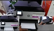 How to Load Glossy Photo Papers 5x7, 4x6, A4 On HP Printer (9019e) and Align Print Head