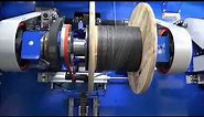 Automatic Cable Spooling Machine - Reeltech D-1100 Kablomak Manufacturer of Cable Winding Machines
