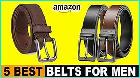 Top 5 Best Belts for Men