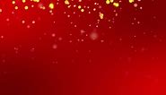 Gold Sparkles On Red Background Loop Free Motion Graphics & Backgrounds Download Clips Space