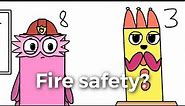 Numberblocks | Fire Safety Meme
