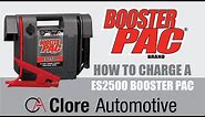 How to charge your Booster PAC Unit - Clore Automotive