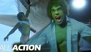 Hulk Fight On A Jumbo Jet | The Incredible Hulk