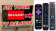 How To Fix Your Sharp TV Remote Control That is Not Working