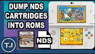 Dump DS Cartridges Into DS ROM's! (GodMode9 3DS)