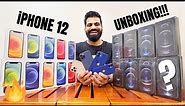 iPhone 12 All Colors Unboxing - iPhone 12 Mini, iPhone 12, iPhone 12 Pro, iPhone 12 Pro Max🔥🔥🔥