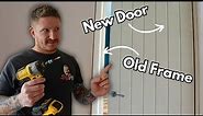 How to Hang a New Door in an Old Frame | Step By Step DIYers Guide