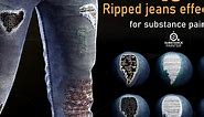 ArtStation - Ripped jeans effect brush for substance painter_VOL03 | Brushes