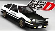 The BEST Car Mod? Initial D in BeamNG! - BeamNG Drive Toyota AE86 Car Mod