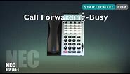 How To Use Call Forwarding On The NEC DTP 16D-1 Phone