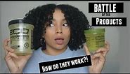 Eco Styler Olive Oil Gel vs Eco Styler Black Castor + Flaxseed Oil Gel | Battle of the Products