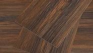 VEELIKE 6''x36'' Dark Brown Wood Vinyl Flooring Peel and Stick Floor Tile Bathroom Waterproof Wood Look Vinyl Plank Flooring Self Adhesive Laminate Flooring for Bedroom Kitchen RV (4-Tiles, 6 Sq. Ft.)