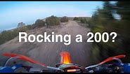 Riding a KTM 200 XC-W for the First Time | Episode 250