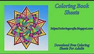 Colouring Therapy Pages | Art Therapy Coloring | Coloring Therapy For Adults