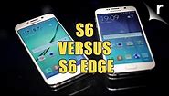 Samsung Galaxy S6 vs S6 edge hands-on review | MWC 2015