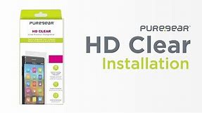 PureGear HD Clear Screen Protector Installation