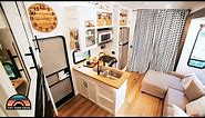 Renovated 5th Wheel Toy Hauler RV - Full Time Tiny House Life On The Road