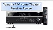 Yamaha 5.1-Channel A/V Home Theater Receiver Review