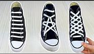 3 Converse Shoe Lacing Styles - Cool Ways To Lace Converse