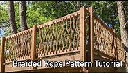 Strong Braided Rope Railing How-to Tutorial