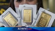 Rincian Harga Emas Hari Ini di Pegadaian, dari 0,5 Gram hingga 1 Kg