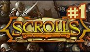Scrolls Gameplay Walkthrough Part 1 - First Look (By Mojang) Beta
