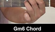 How To Play The Gm6 Chord On Guitar - Guvna Guitars