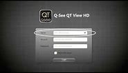 How to set up the QT View Smartphone Application