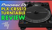 Pioneer DJ PLX-CRSS12 Controller Turntable Review - No tonearm needed!