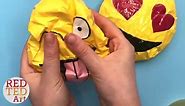 How to make an Emoji Paper Squishy (easy!) - Red Ted Art