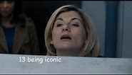 the 13th doctor being iconic for 6 minutes