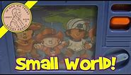Disney Wind Up Musical Motion TV Toy - It's A Small World!