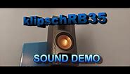 klipsch rb35 demo