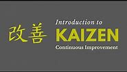 Introduction to Kaizen (Lean Six Sigma)