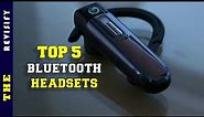 ✅ Top 5: Best Bluetooth Headset For Phone Calls 2023 [Tested & Reviewed]
