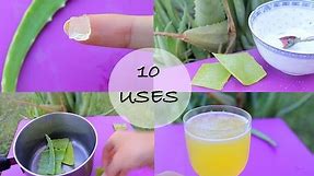 10 ways I use Aloe Vera! - Love this stuff!!