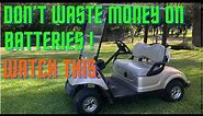 HOW TO CLEAN YOUR GOLF CART TERMINALS BEFORE YOU NEED TO REPLACE YOUR BATTERIES