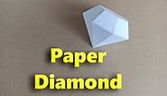How to make a 3D Diamond out of paper