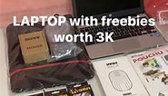 3,499 pesos LAPTOP with Pouch and Mouse and more FREEBIES 🥳 Message us for inquiries and orders! | BZB Trading