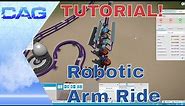 Planet Coaster || Robotic Arm Ride || TUTORIAL