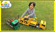 Construction Vehicles toys videos for kids