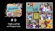 Scrap With Me #9 - Making a 12x12 Digital Project Life Scrapbook Page