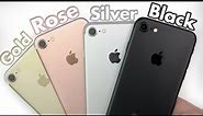 iPhone 7: Black vs Gold vs Silver vs Rose Gold!