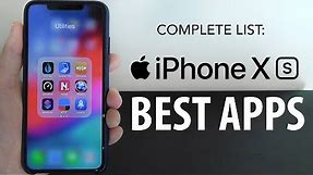 Best Apps for the iPhone XS - Complete App List