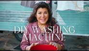 How to Make an EASY DIY OFF-GRID WASHING MACHINE