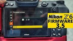 Nikon Z6 Firmware 3.5 REVIEW+INSTALLATION