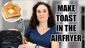 Air Fryer Toast | Quick & Easy Method (and watch the toast DANCE!)