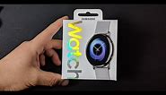 Samsung Galaxy Watch Active SILVER Unboxing