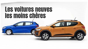 Les voitures neuves les moins chères du moment